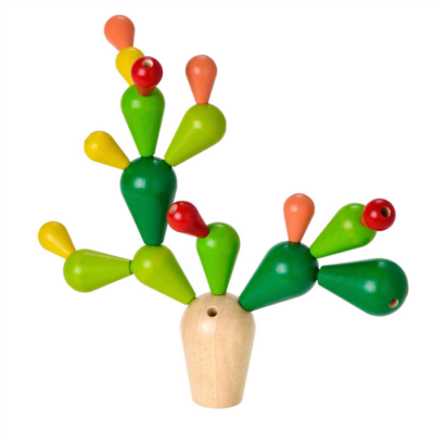 Plan Toys - Egyensúlyozó játék – Kaktusz