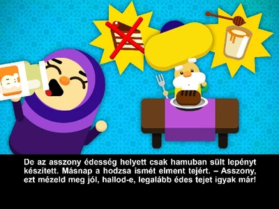 Diafilm - A csökönyös csodaló (Naszreddin Hodzsa mesék)