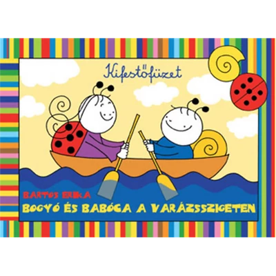 Bogyó és Babóca a varázsszigeten - színező, kifestőfüzet