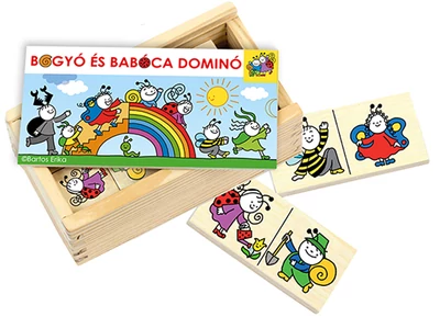 Bogyó és Babóca - Szivárványos fa dominó