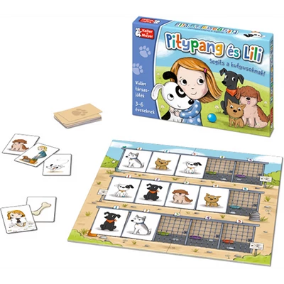 Pitypang és Lili társasjáték