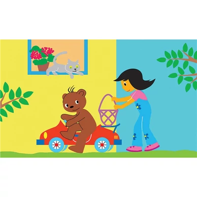 Diafilm - Boribon autózik