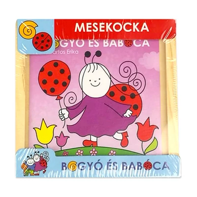 Bogyó és Babóca - fa mesekocka - 9 db-os - Babóca és barátai