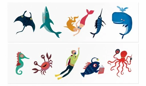 Londji - Tetoválás - Óceán