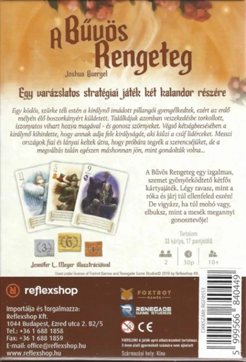 A bűvös rengeteg társasjáték