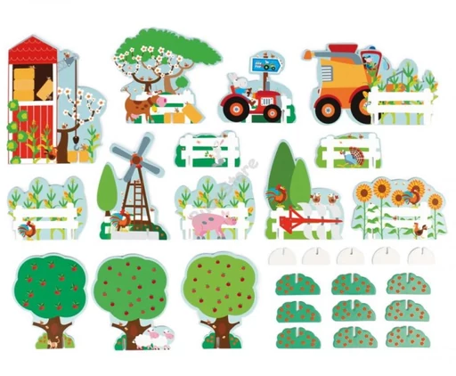 Padló puzzle - Farm készlet