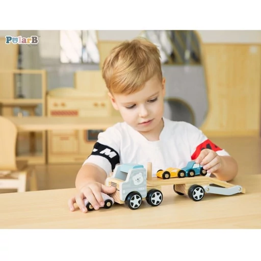 Fajáték - Autószállító tréler