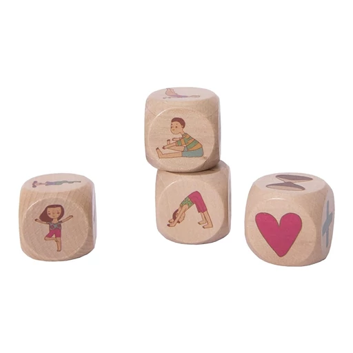 Jóga kocka társasjáték