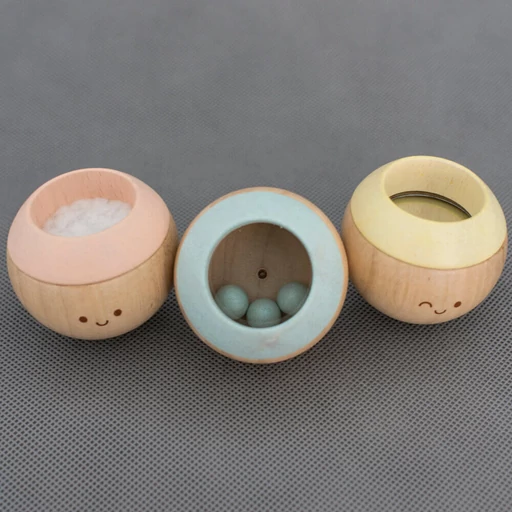 Plan Toys - Tapintás golyók – pasztell