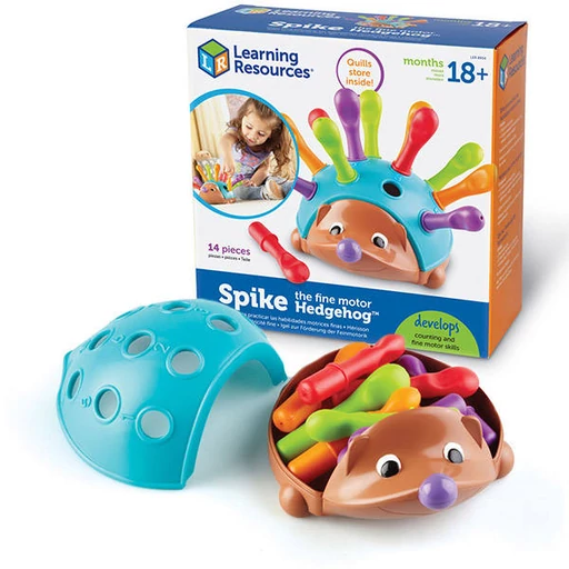 Finommotorika fejlesztőjáték süni