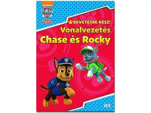 Mancs őrjárat - Vonalvezetés Chase és Rocky foglalkoztatófüzet