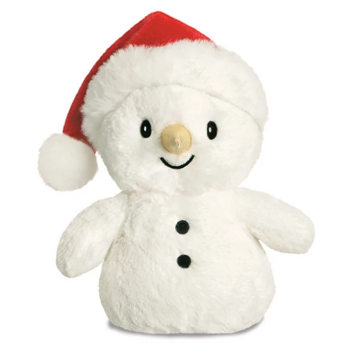 Aurora - Hóember plüss - 20 cm 