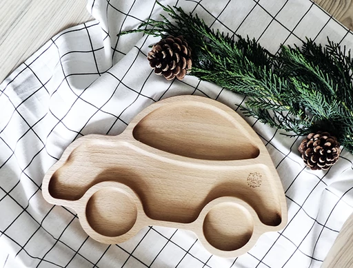 Borbolya - Autó alakú tányér