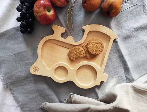 Borbolya - Vonat alakú tányér