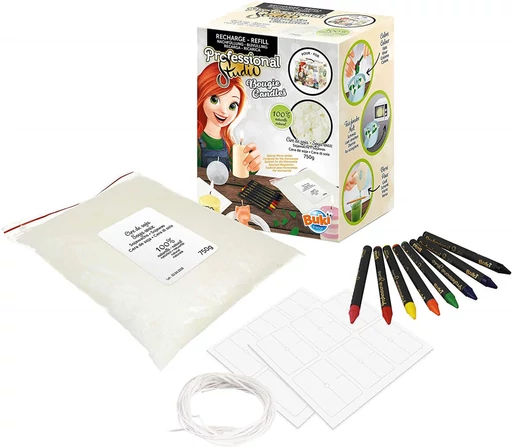 Professzionális stúdió - Gyertyakészítő készlet - utántöltő viasz