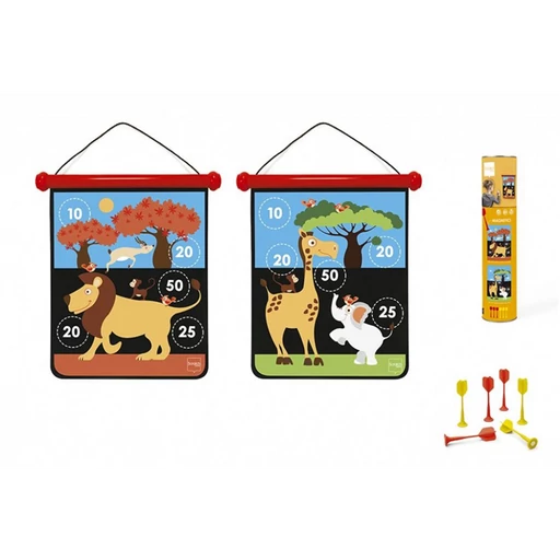 Mágneses darts játék - Szafari