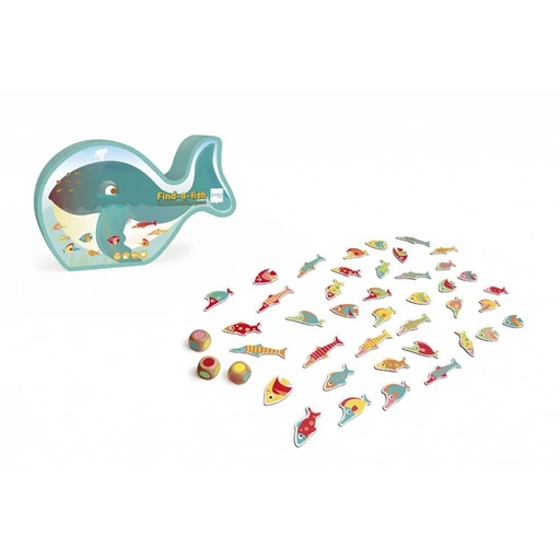 Találd meg a halat! színpárosító társasjáték