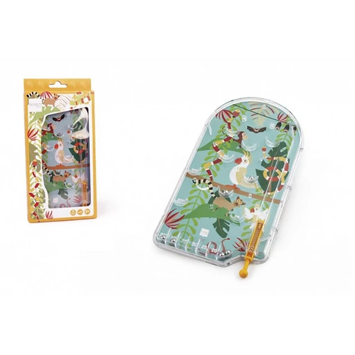 Dzsungeles fém flipper játék