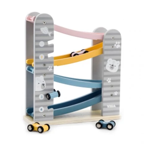 Fajáték - Autók a lejtőn