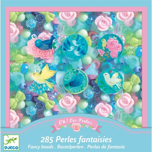 Djeco - Gyöngykészlet - Madarak