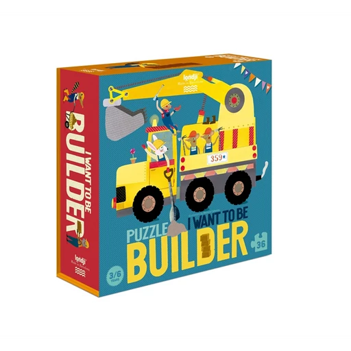 Londji - Szeretnék építész lenni! puzzle - 36 db