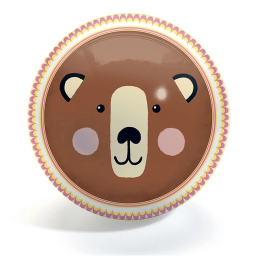 Djeco - Gumilabda - Medve és róka - 22 cm