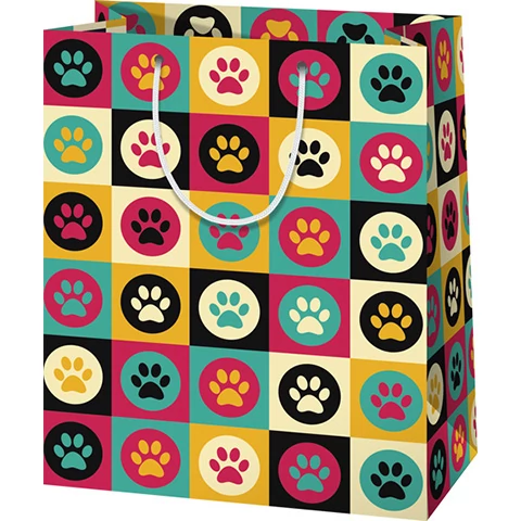 Tappancsok közepes méretű ajándéktáska 18x10x23cm