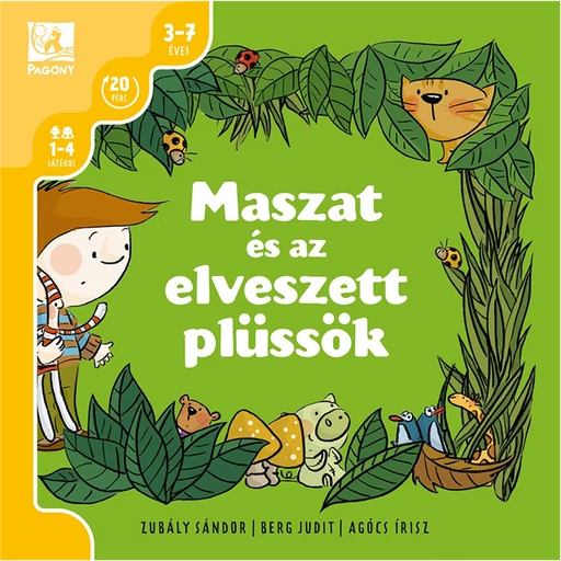 Maszat és az elveszett plüssök társasjáték