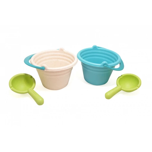 Öko homokozó vödör lapáttal - 2 féle színben