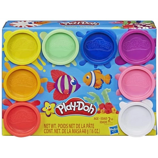 Play-Doh - Színes 8 db-os gyurmaszett