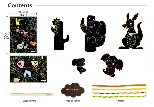 Avenir - Képkarctechnika - Koalák és kenguruk