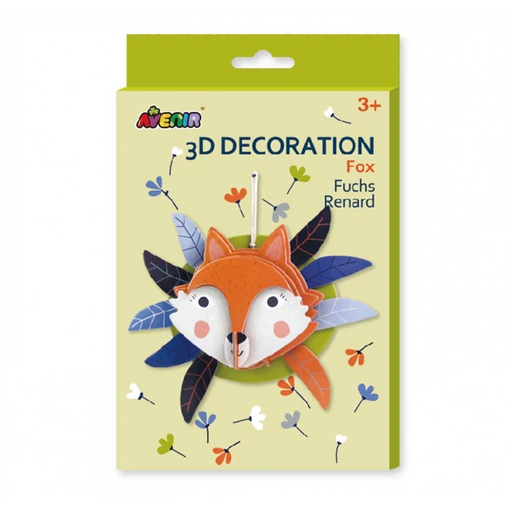 Avenir - 3D dekorációs puzzle - Róka