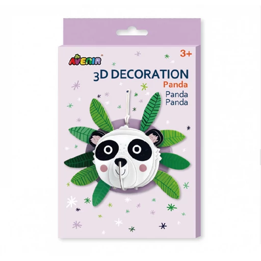 Avenir - 3D dekorációs puzzle - Panda