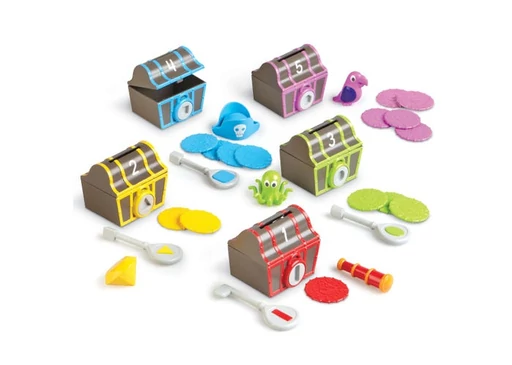 Kalózos kincsesládák - záras