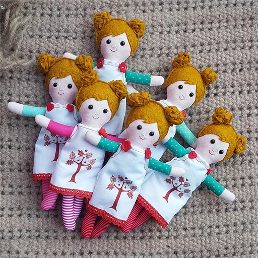 Miaszösz - Borka baba - 20 cm