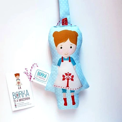 Borka marokpárna varázsigével 