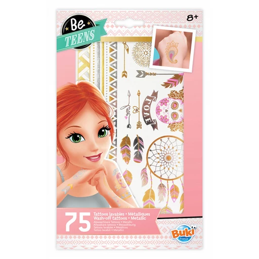 Lemosható tetoválás - Metál