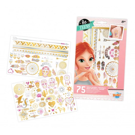 Lemosható tetoválás - Metál