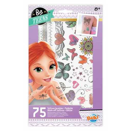 Lemosható tetoválás - csillogó