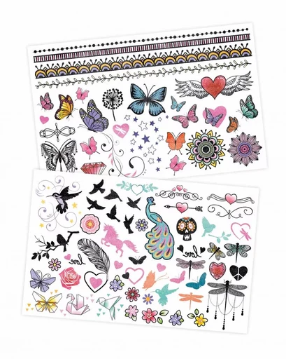 Lemosható tetoválás - csillogó