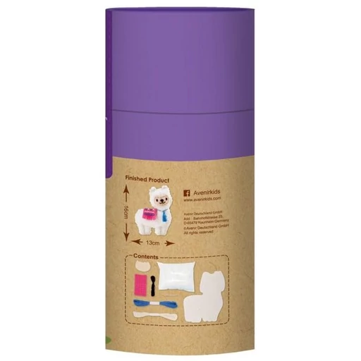 Avenir - Varrható plüss kulcstartó - Láma