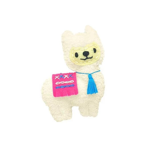 Avenir - Varrható plüss kulcstartó - Láma