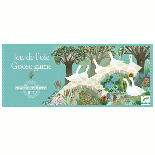 Djeco - Társasjáték klasszikus - Liba játék - Goose game
