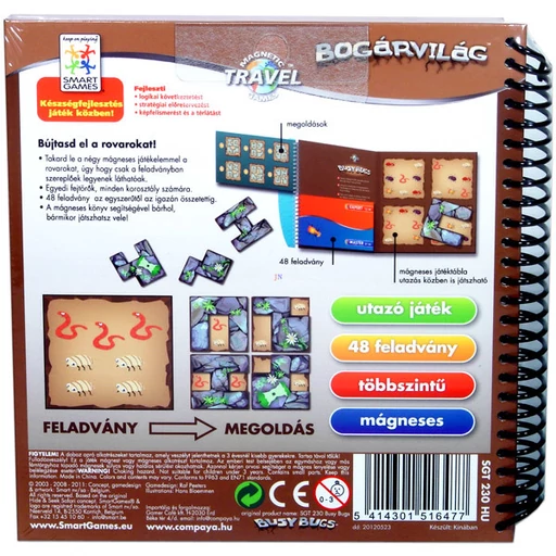 Smart Games - Bogárvilág logikai játék