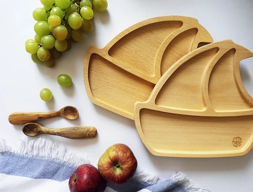 Borbolya - Hajó alakú tányér