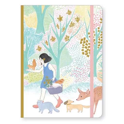 Djeco - Jegyzetfüzet A/6 - Cyndi notebook