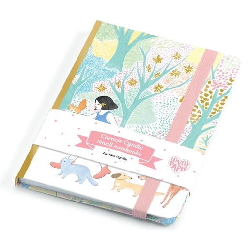 Djeco - Jegyzetfüzet A/6 - Cyndi notebook