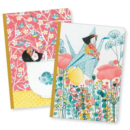 Djeco - Jegyzetfüzet - A/6, 2db - Misa little notebooks