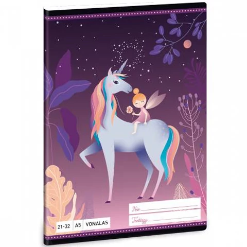 Ars Una - Magic Forest vonalas füzet - A/5 