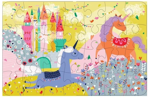 Avenir - Puzzle unikornis - 28db-os
